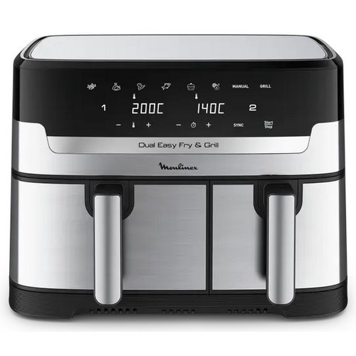 FREIDORA MOULINEX EZ905D20 DUAL EASY FRY&GRILL 8L